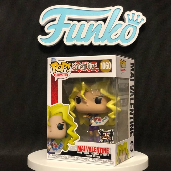 Mai Valentine- 1060 (25th Anniversary Edition)- Yu-Gi-Oh- Mint Condition- Funko - Picture 3 of 8